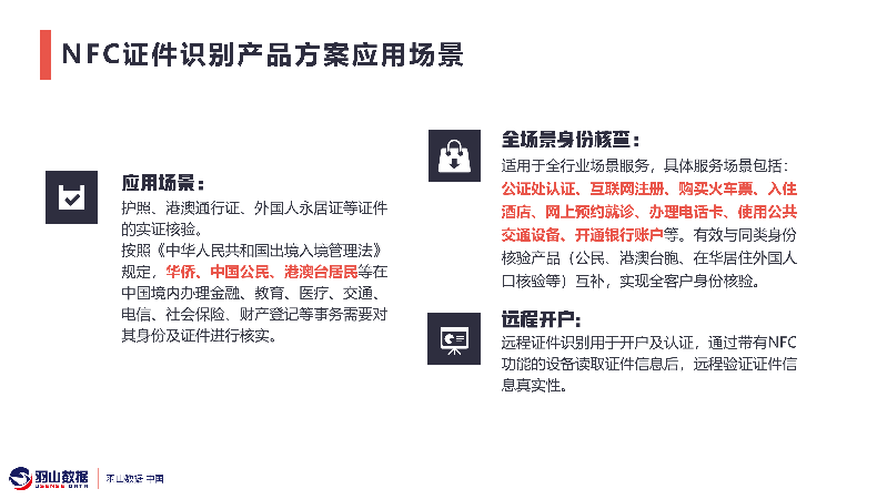 羽山-NFC实证和H5实人核验