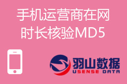 手机运营商在网时长核验MD5